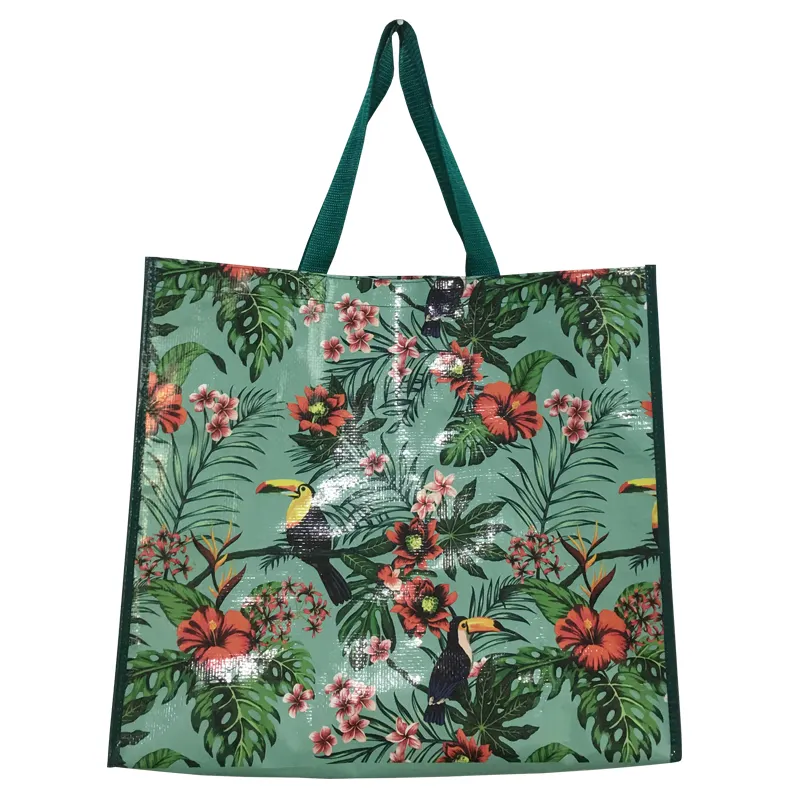 Recycled PP Laminated Woven Shopping Bags