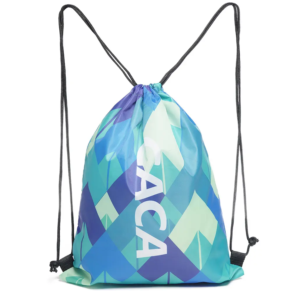 Mmall Recycling Drawstring Gift Bags with Custom-printed Logos